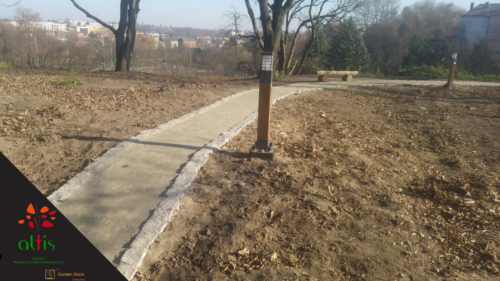 Park w Kraśniku – ścinka, porządkowanie, nasadzenia